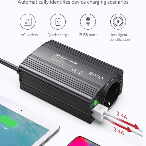 اینورتر جافندکی eono 300w| با 2 سال گارانتی و مهلت تست - Image 3
