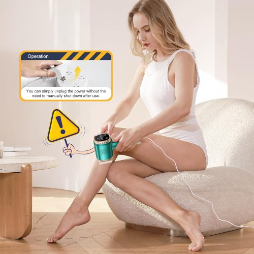 لیزر حرفه ای حذف دائم موهای زائد IPL برند AMINZER مدل FZ-608| با 2 سال گارانتی و مهلت تست