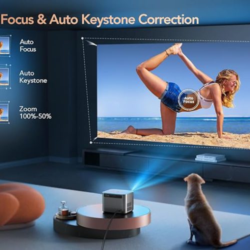 پروژکتور 4k وایفای و بلوتوث دار toptro x7