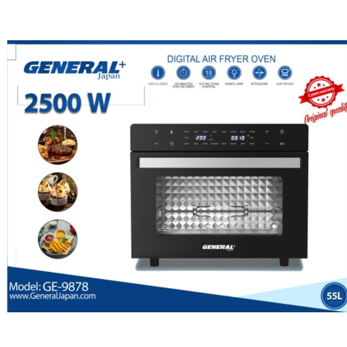 آون توستر و سرخکن بدون روغن جنرال مدل GE-9878